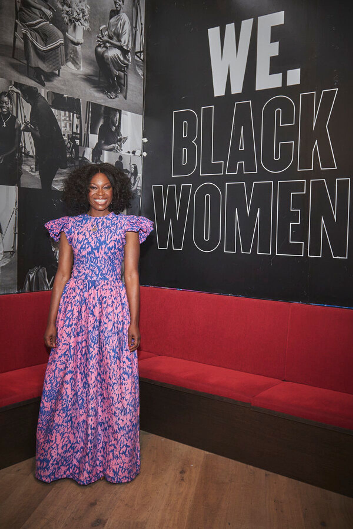 Joan Lyiola, curator of We. Black Women. Exhibition at Photos: Inside the Launch of WE. BLACK. WOMEN. at the Donmar Warehouse
