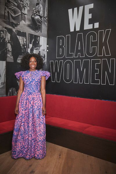 Joan Lyiola, curator of We. Black Women. Exhibition  Photo