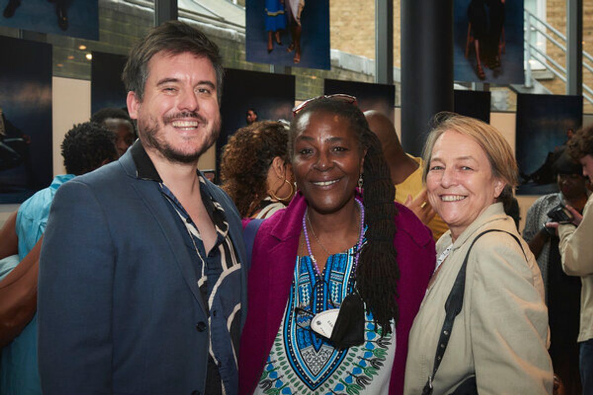 Michael Longhurst, Sharon D Clark and Susie McKenna  at 