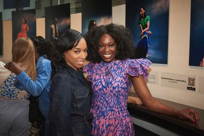 Pippa Bennett-Warner and Joan Lyolia  Photo