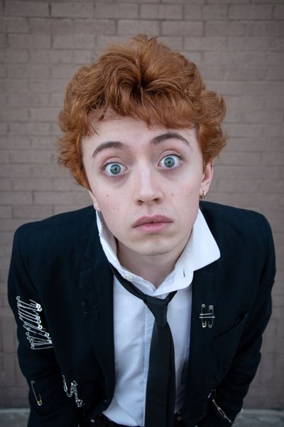 Brayden Lawrence as Johnny Rotten in Lipstick Traces. Photograph by Jason Johnson-Spi Photo