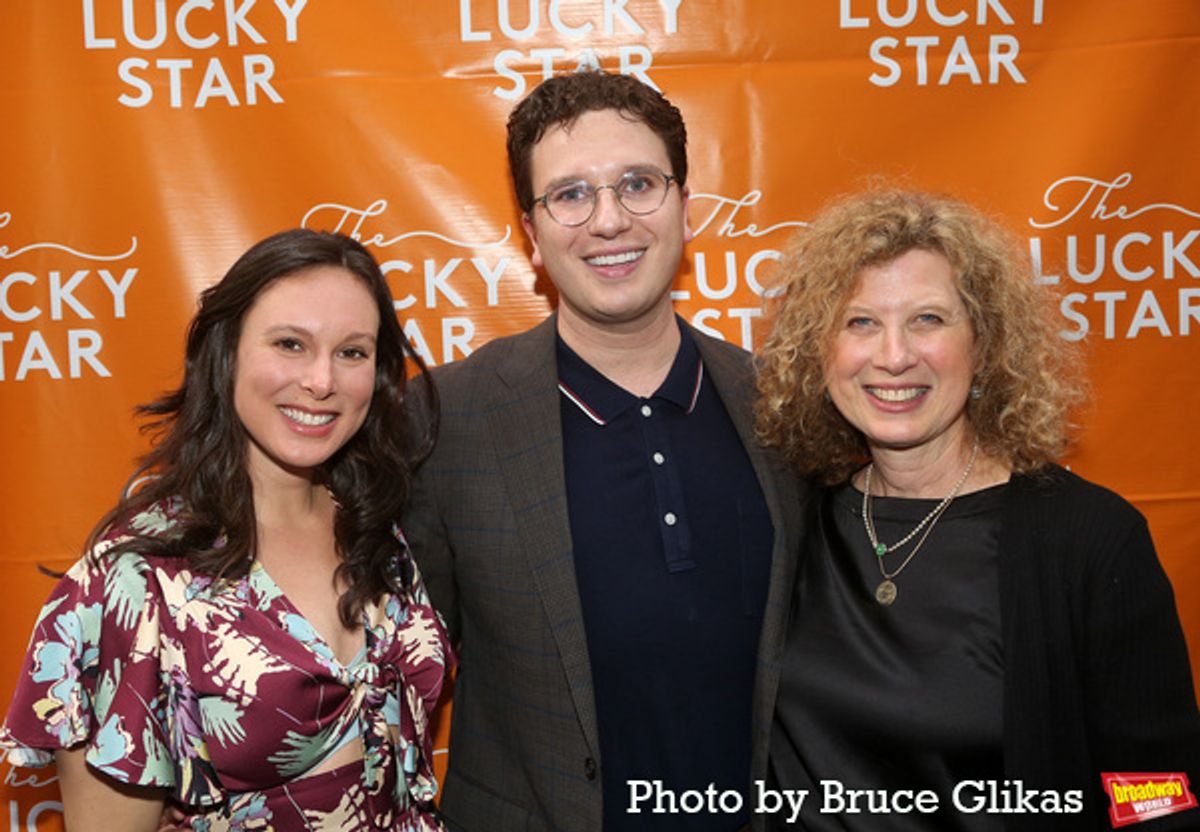 Rachel Handler, Noah Zachary and Eliza Foss at 