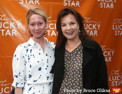 Paten Hughes and Margaret Colin Photo