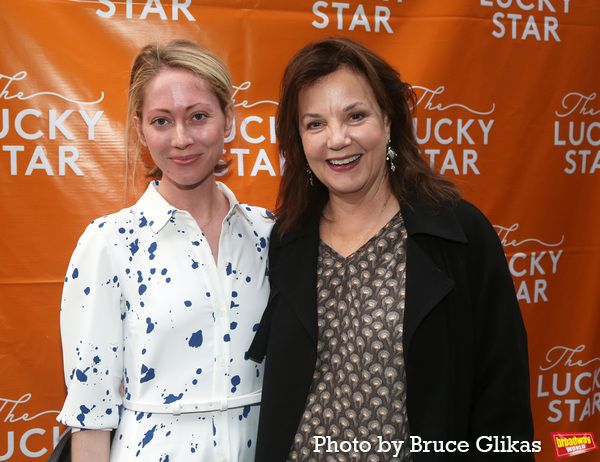 Paten Hughes and Margaret Colin Photo