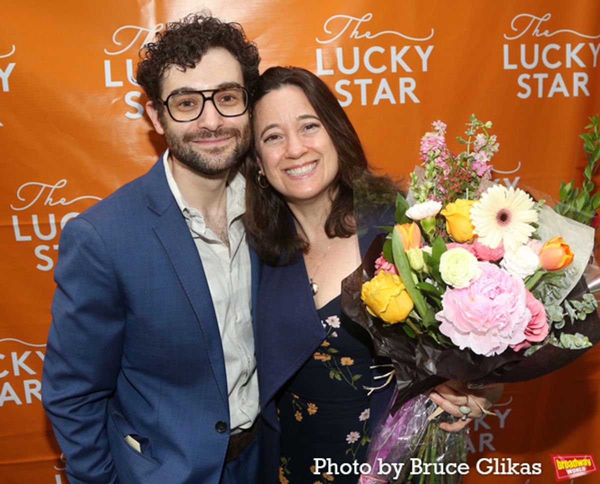 Noah Himmelstein and Karen Hartman at 