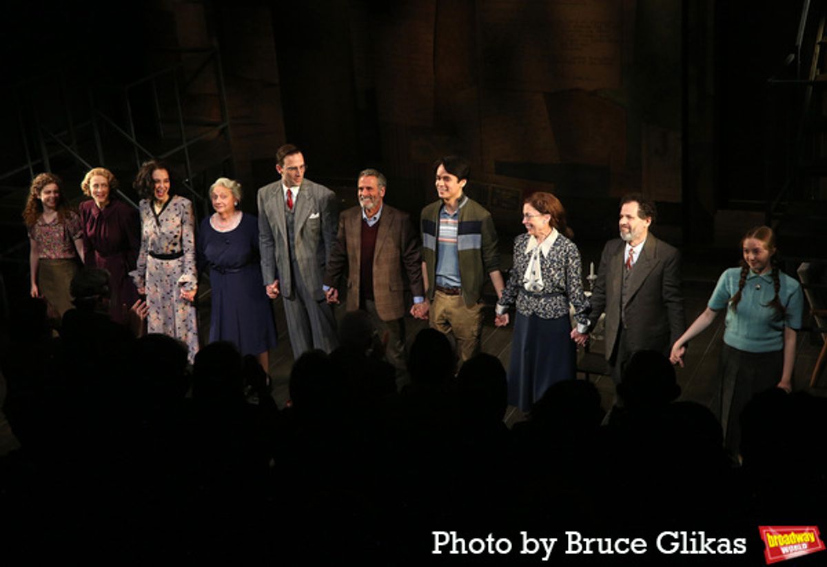 Skye Alyssa Friedman, Eva Kaminsky, Alexandra Silber, Dale Soules, Danny Gavigan, Steven Skybell, Sky Smith, Nina Hellman, Mike Shapiro and Alexa Shae Niziak at 