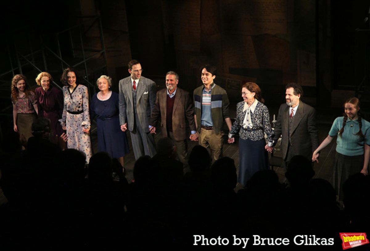 Skye Alyssa Friedman, Eva Kaminsky, Alexandra Silber, Dale Soules, Danny Gavigan, Steven Skybell, Sky Smith, Nina Hellman, Mike Shapiro and Alexa Shae Niziak at 