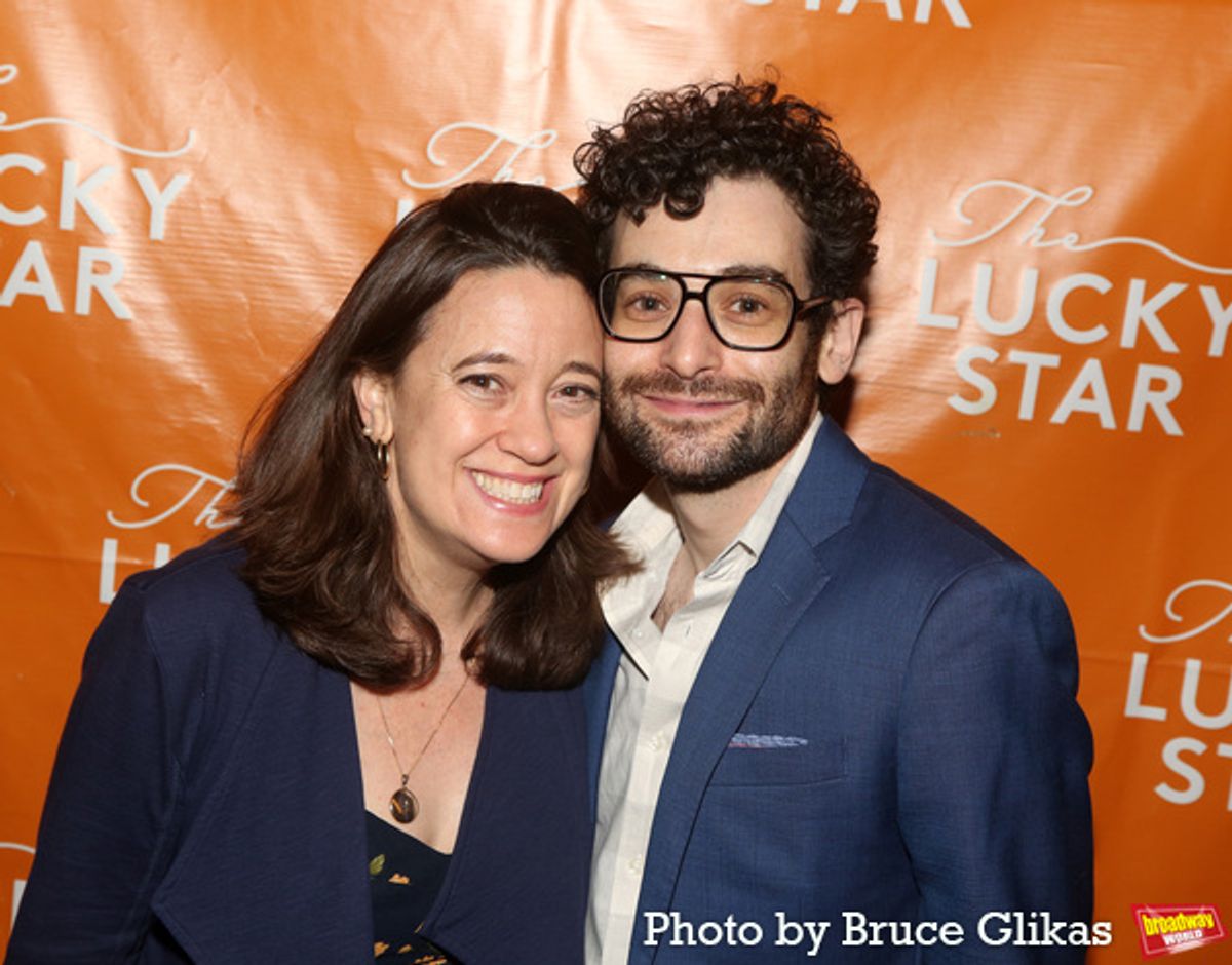 Karen Hartman and Noah Himmelstein at 