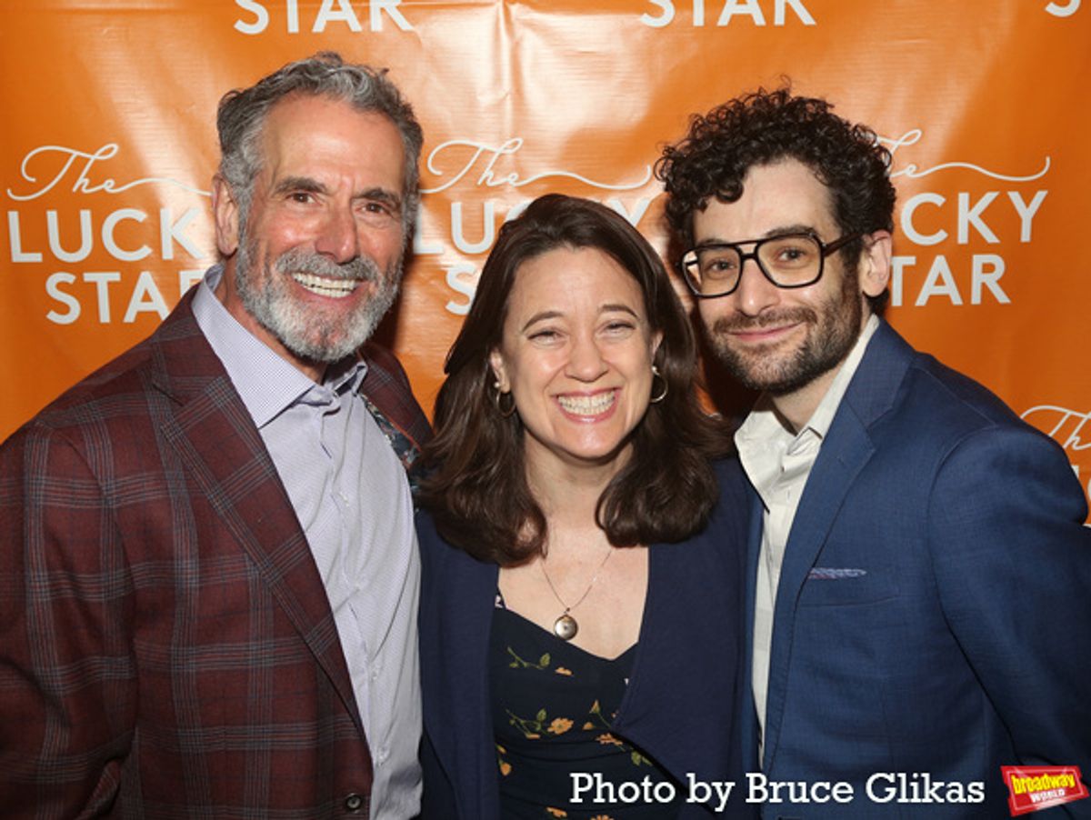 Steven Skybell, Karen Hartman and Noah Himmelstein at 