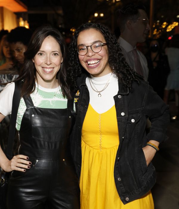 From left, Center Theatre Group Associate Artistic Director Lindsay Allbaugh and dire Photo