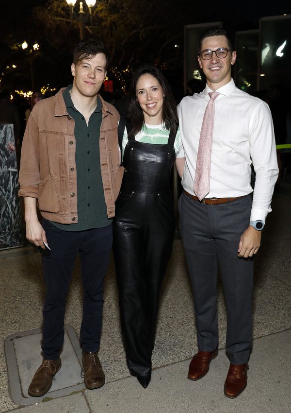 From left, cast member Alexander Neher, Center Theatre Group Associate Artistic Direc Photo