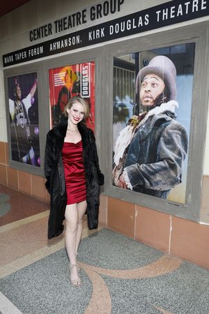 Actor Carlie Craig arrives for the opening night of the World premiere production of ?Tambo & Bones? at Center Theatre Group?s Kirk Douglas Theatre on May 8, 2022. (Photo by Ryan Miller/Capture Imagi @ BroadwayWorld Actor Carlie Craig arrives for the opening night of the World premiere production of Photo