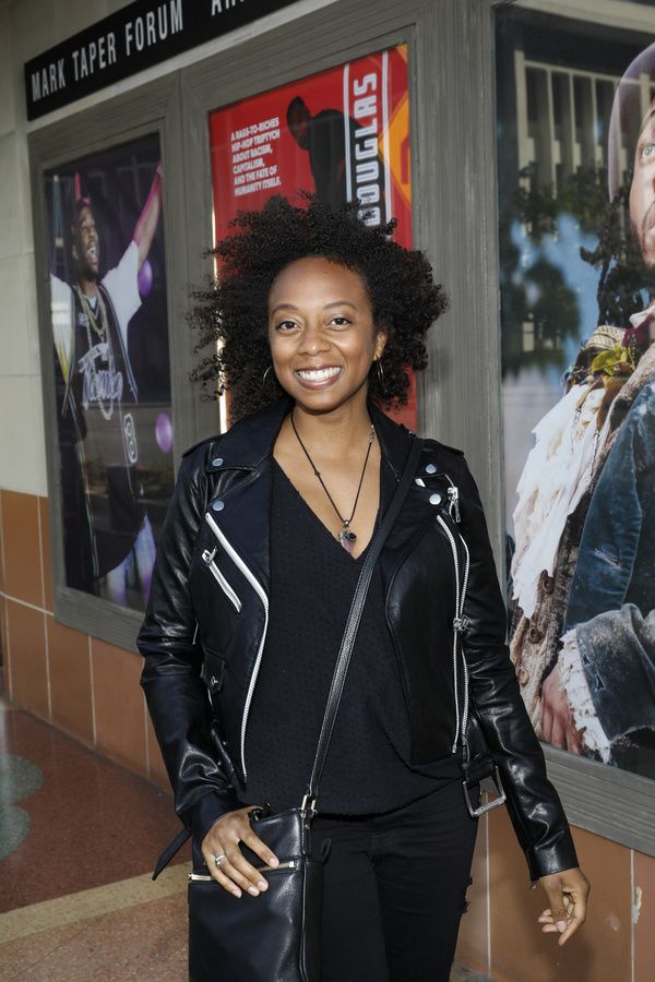 Actor Rachael Ferrera arrives for the opening night of the World premiere production  Photo