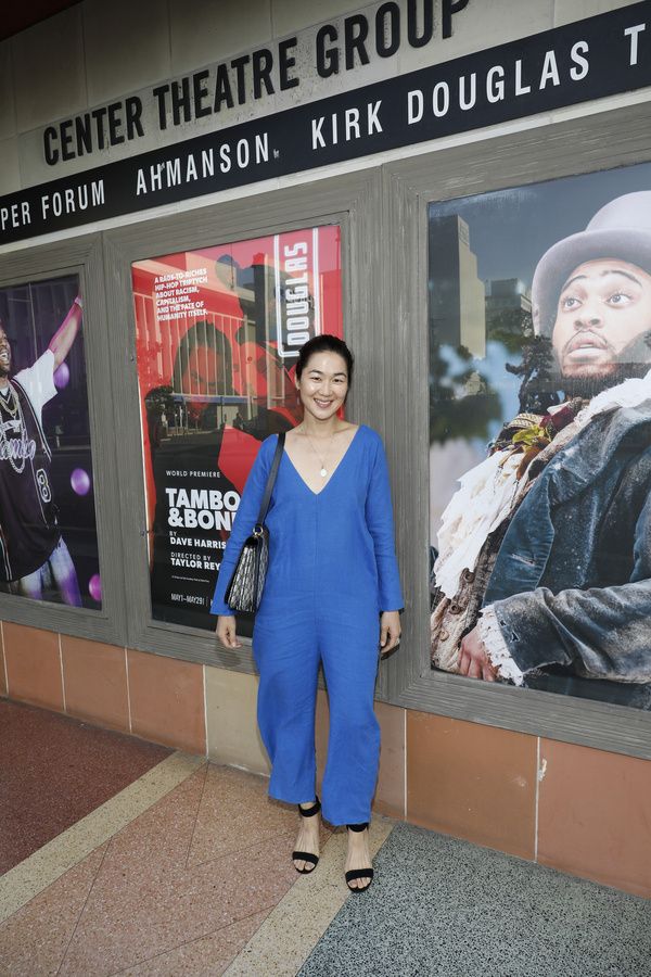 Actor Jackie Chung arrives for the opening night of the World premiere production of  Photo