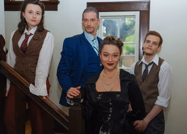 Sarah Marie Wilson, Stephen Hanna, Isabella Stevens, and Lior Livshits Photo