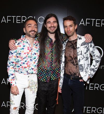 Stefan Milici, S. Asher Gelman and Mati Gelman Photo