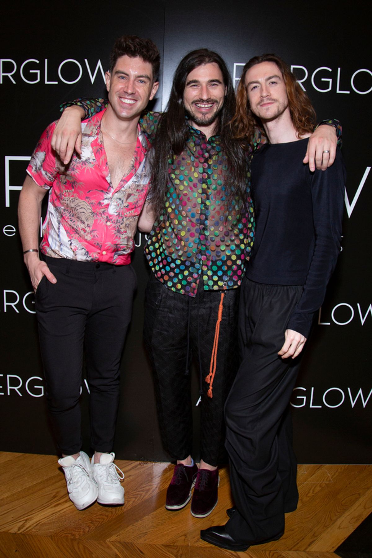 Robbie Simpson and Patrick Reilly with S. Asher Gelman at 