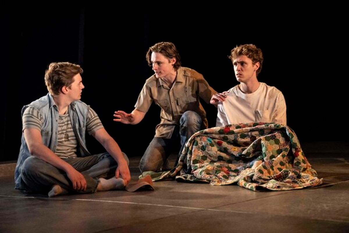 Charlie Beck, Alfie Jones, Stanley Morgan at Photos: First Look at THE BREACH at Hampstead Theatre