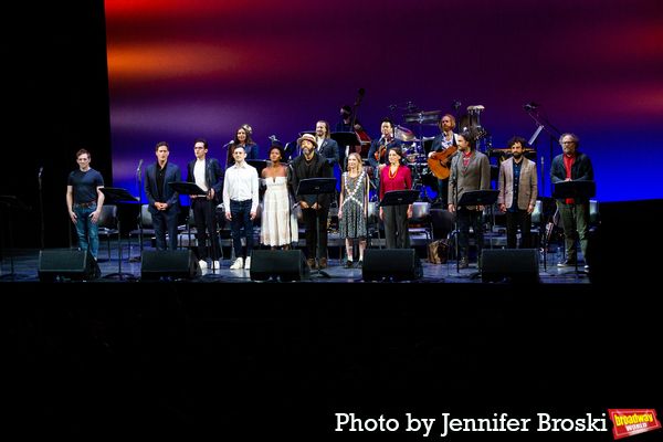 Ethan Slater, Adam Chanler-Berat, Steven Pasquale, Wesley Taylor, Bianca Horn, Eddie  Photo