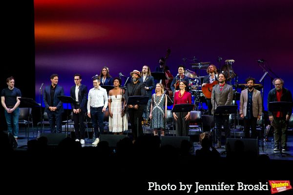 Ethan Slater, Adam Chanler-Berat, Steven Pasquale, Wesley Taylor, Bianca Horn, Eddie  Photo