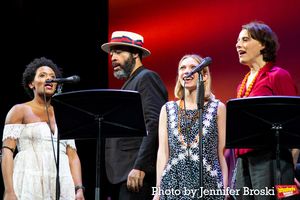 Bianca Horn, Eddie Cooper, Tavi Gevinson, Judy Kuhn Photo