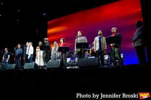 Ethan Slater, Steven Pasquale, Adam Chanler-Berat, Wesley Taylor, Bianca Horn, Eddie  Photo