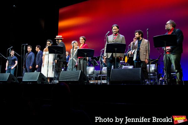 Ethan Slater, Steven Pasquale, Adam Chanler-Berat, Wesley Taylor, Bianca Horn, Eddie  Photo