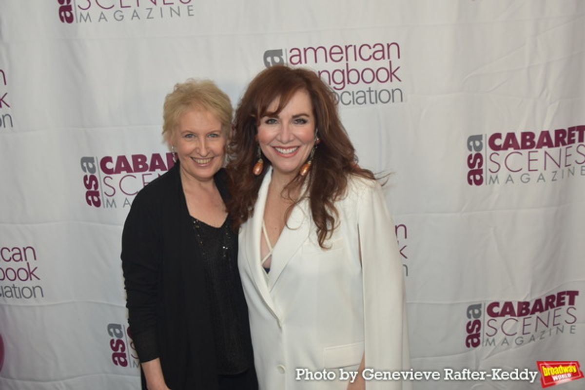 Liz Callaway and Debbie Gravitte at 