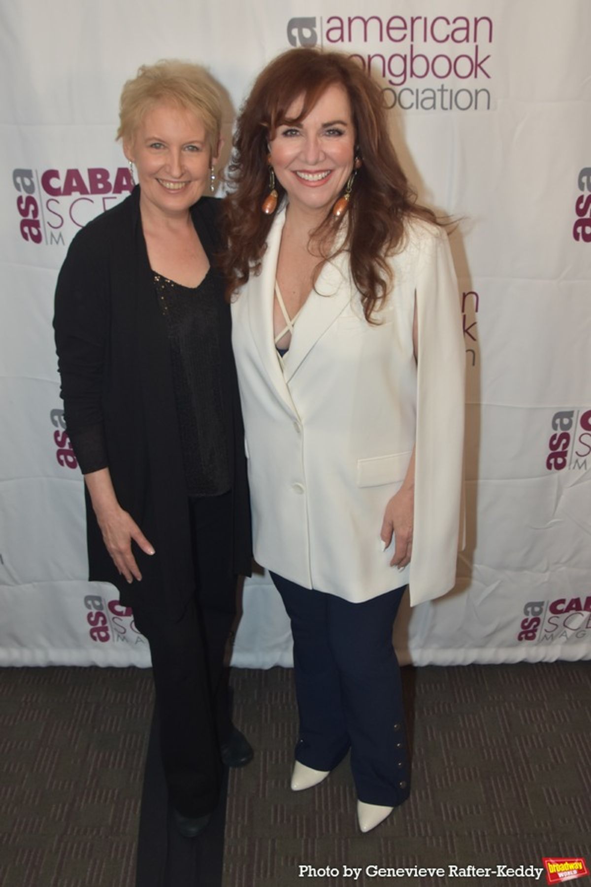 Liz Callaway and Debbie Gravitte at 
