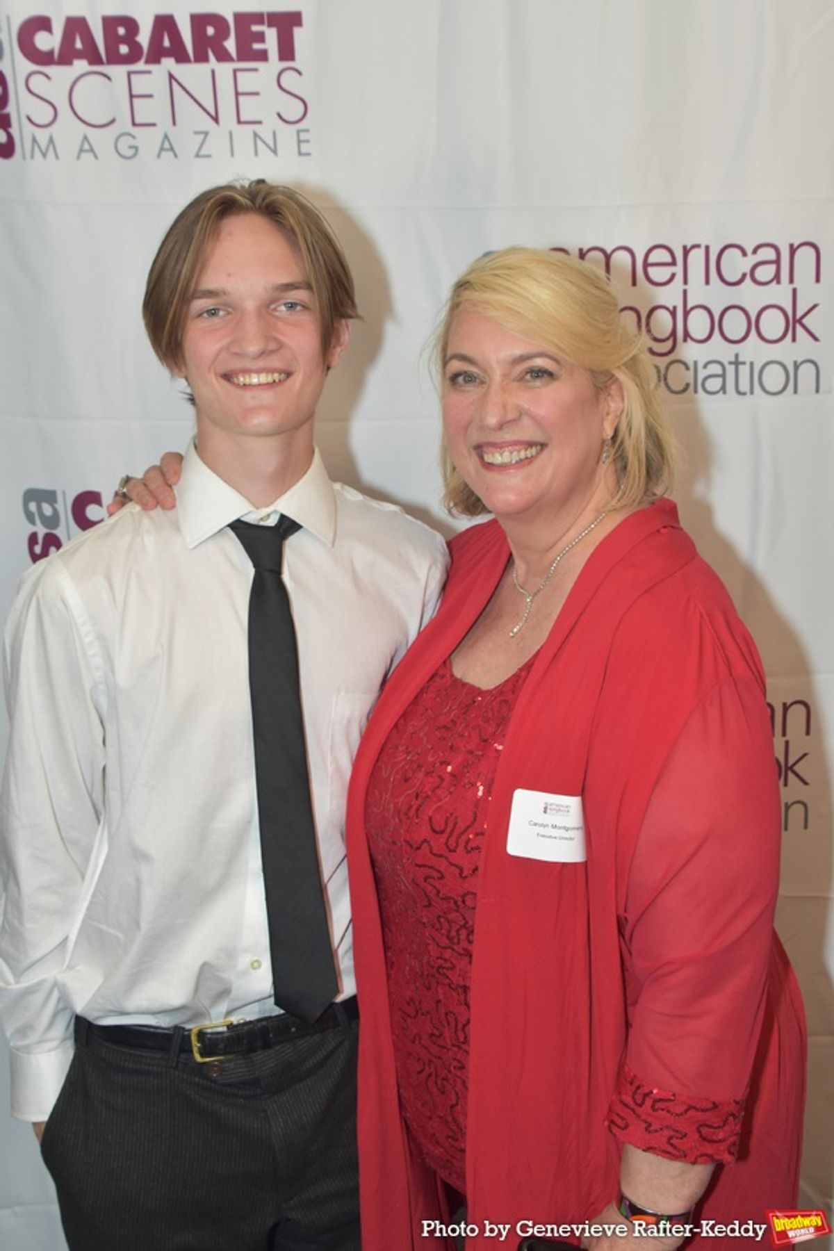 Carolyn Montgomery and son Eli at 
