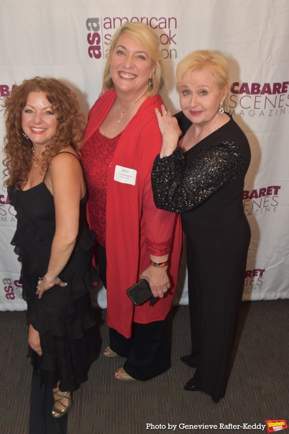 Kelli Rabke, Carolyn Montgomber and Sally Mayes at 