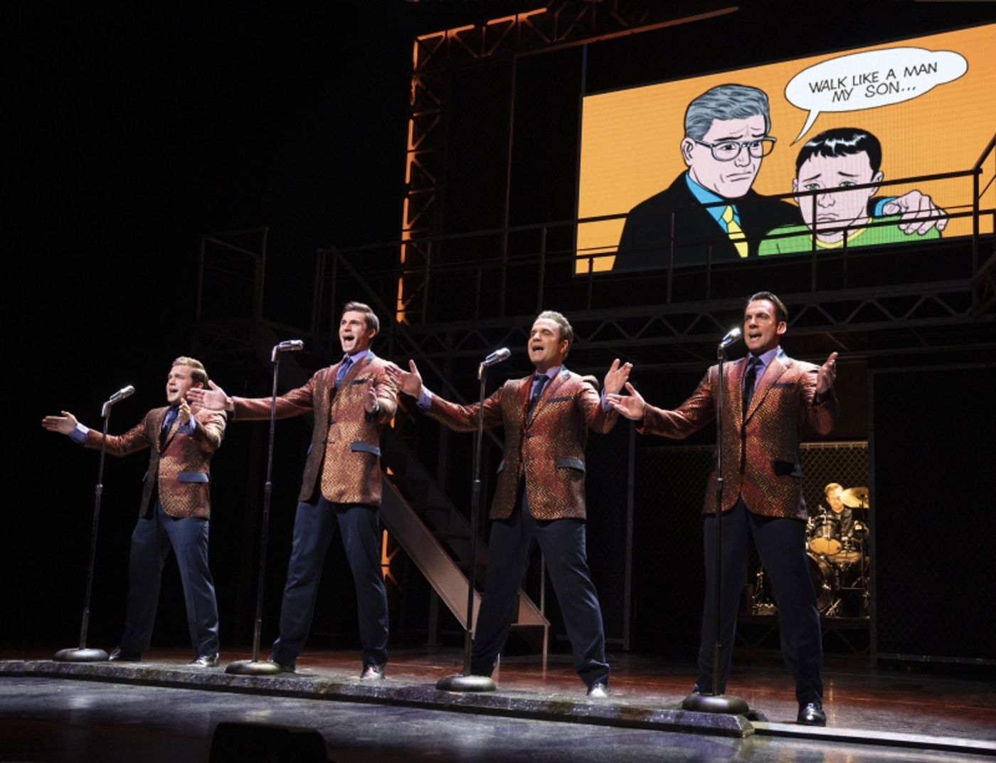 Photos & Video: First Look at the JERSEY BOYS National Tour at TUTS!  Image