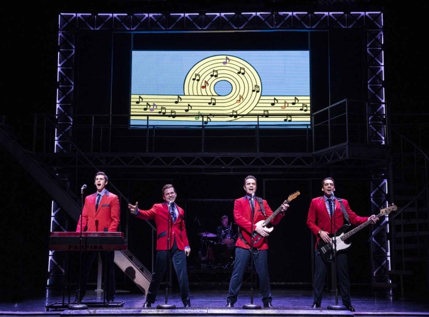 Photos & Video: First Look at the JERSEY BOYS National Tour at TUTS!  Image