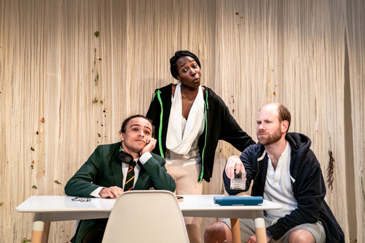Jude Chinchen, Danielle Kassarate, Richard Holt at Photos: First Look at TILL DEATH DO US PART at Theatre503
