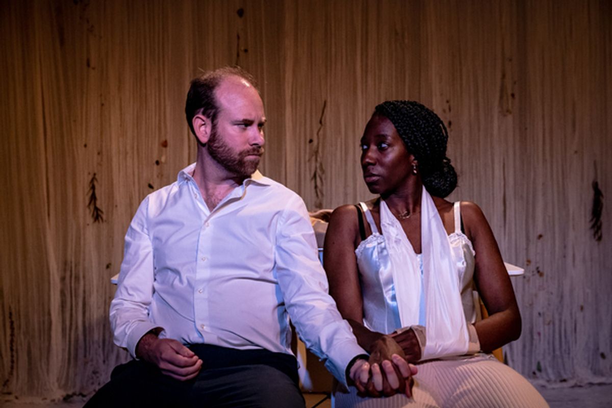 Richard Holt, Danielle Kassarate at Photos: First Look at TILL DEATH DO US PART at Theatre503