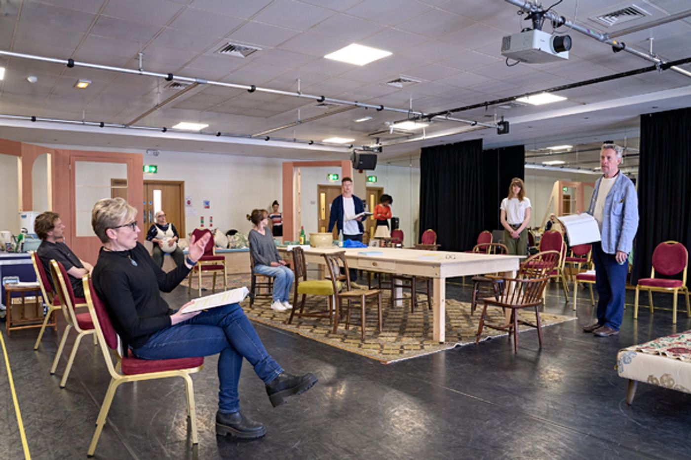Photos: Inside Rehearsal For THE SOUTHBURY CHILD at Chichester Festival Theatre  Image
