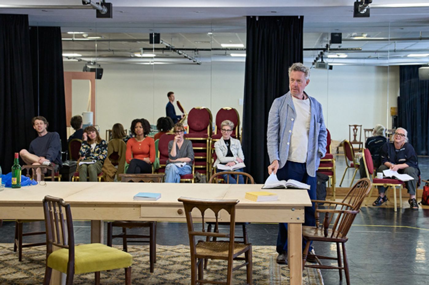 Photos: Inside Rehearsal For THE SOUTHBURY CHILD at Chichester Festival Theatre  Image
