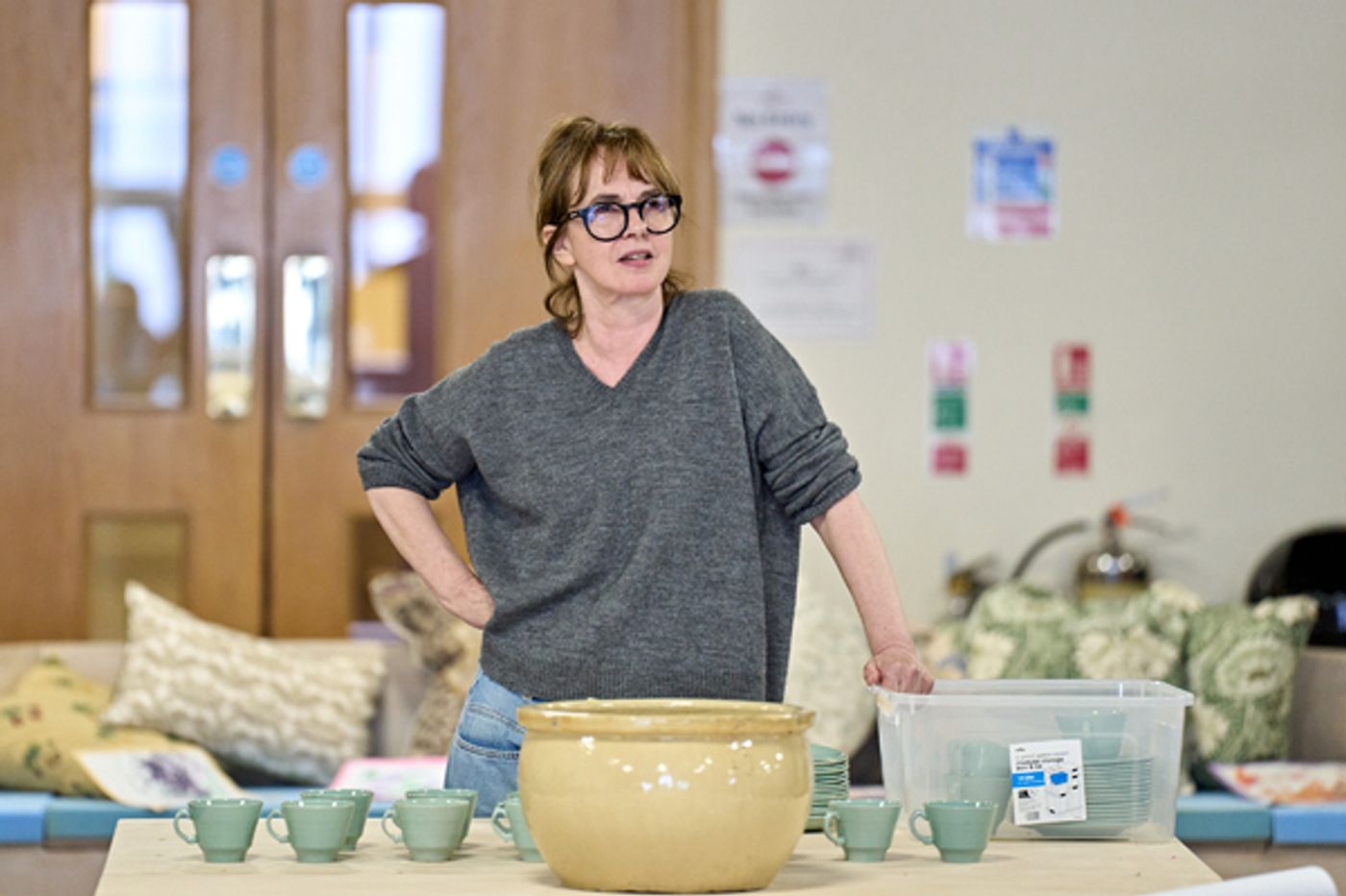 Photos: Inside Rehearsal For THE SOUTHBURY CHILD at Chichester Festival Theatre  Image