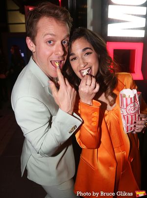 Max Jenkins and Sas Goldberg @ BroadwayWorld Max Jenkins and Sas Goldberg Photo