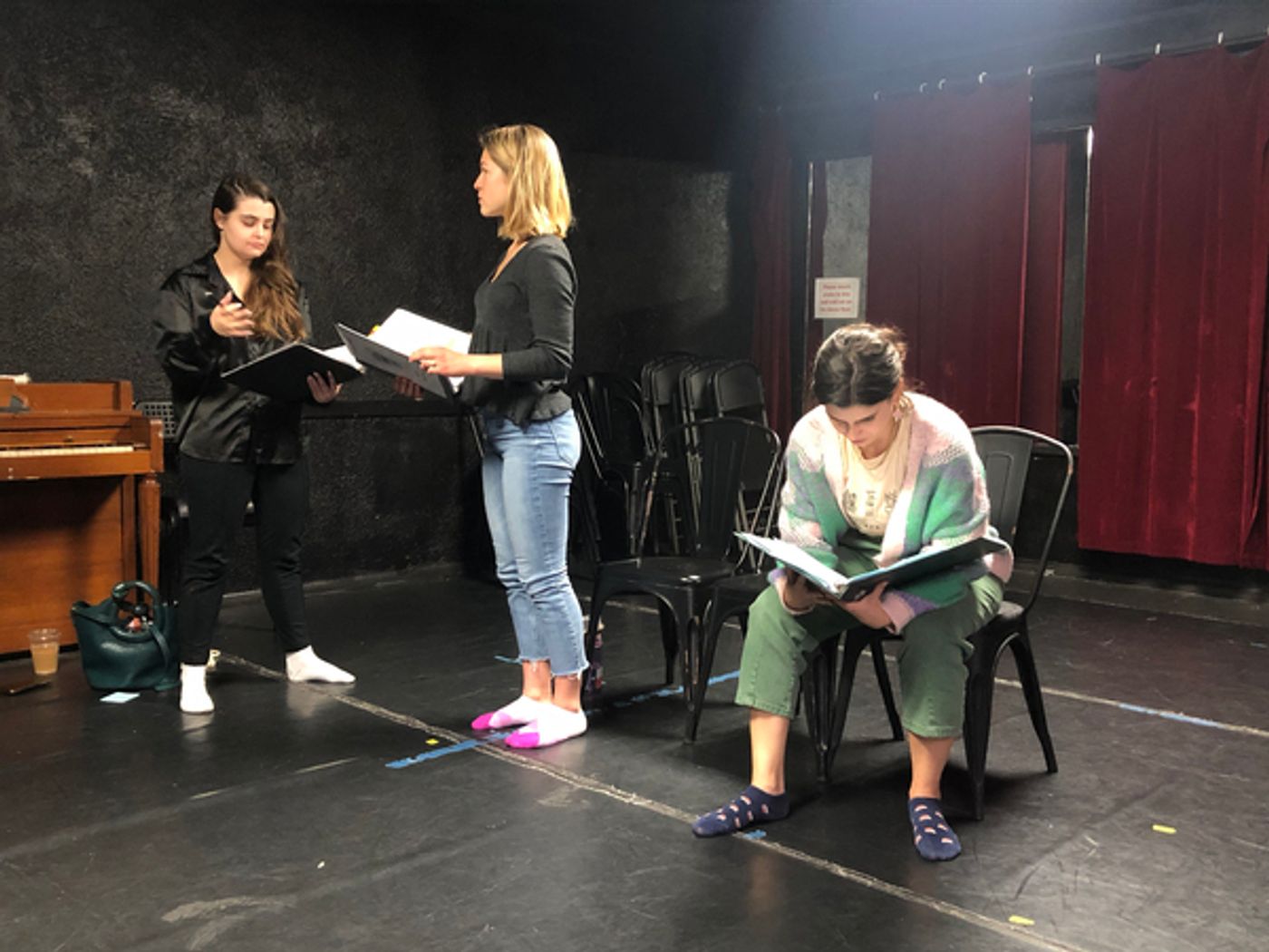 Photos: Go Inside Rehearsals for the Dungeons and Dragons Musical HERE THERE BE DRAGONS  Image