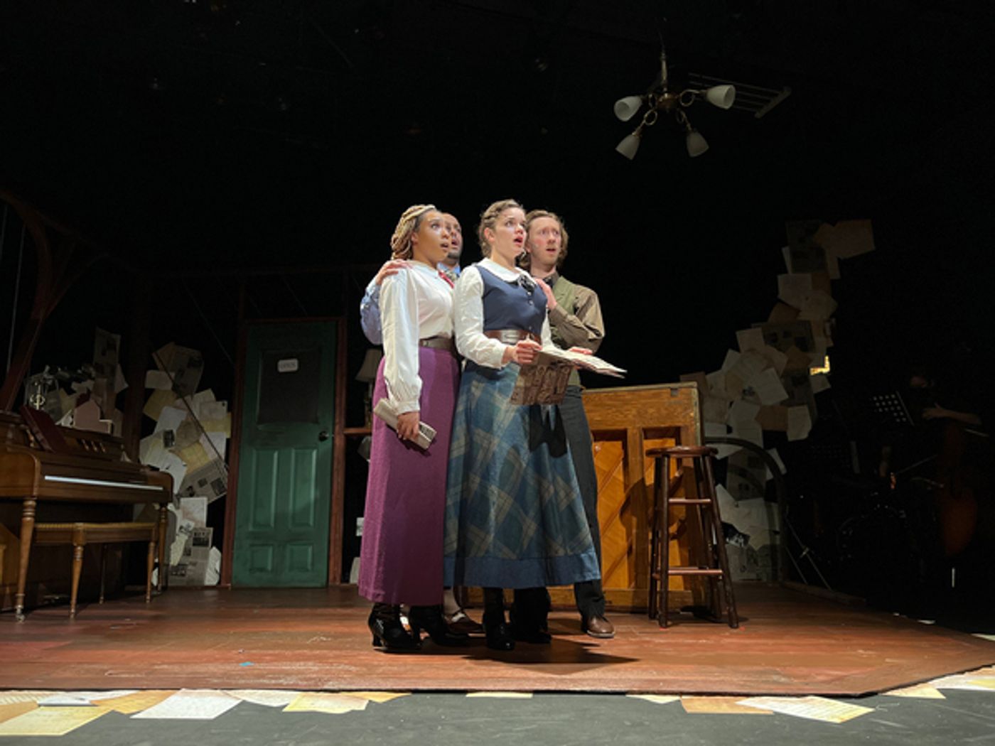 Photos: First Look at the World Premiere Musical NOTES & LETTERS at Underscore Theatre Company  Image