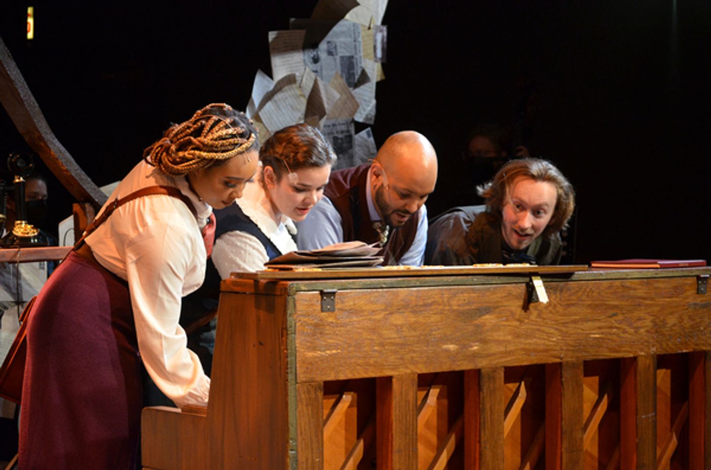 Photos: First Look at the World Premiere Musical NOTES & LETTERS at Underscore Theatre Company  Image