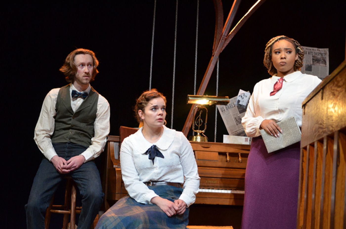 Photos: First Look at the World Premiere Musical NOTES & LETTERS at Underscore Theatre Company  Image