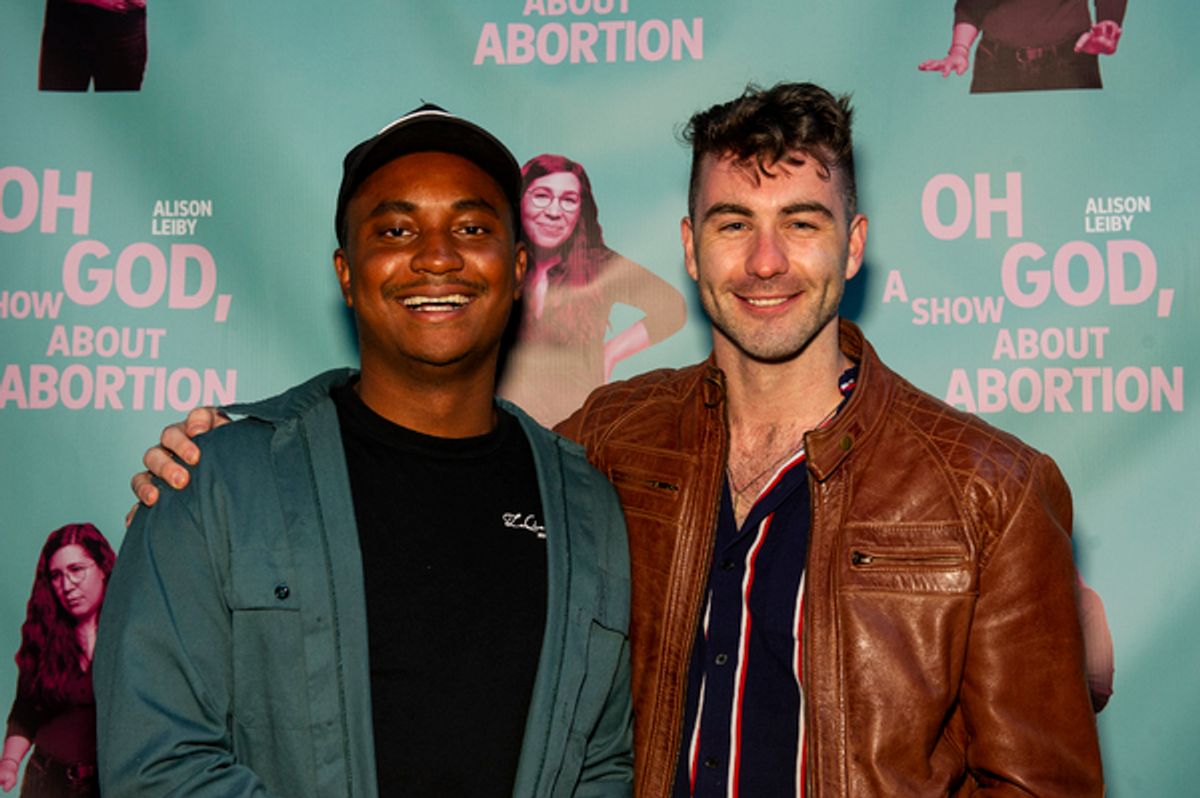 Chi Osse and Guest at Photos: See Cynthia Nixon, Tituss Burgess & More at ALISON LEIBY: OH GOD, A SHOW ABOUT ABORTION Opening Night