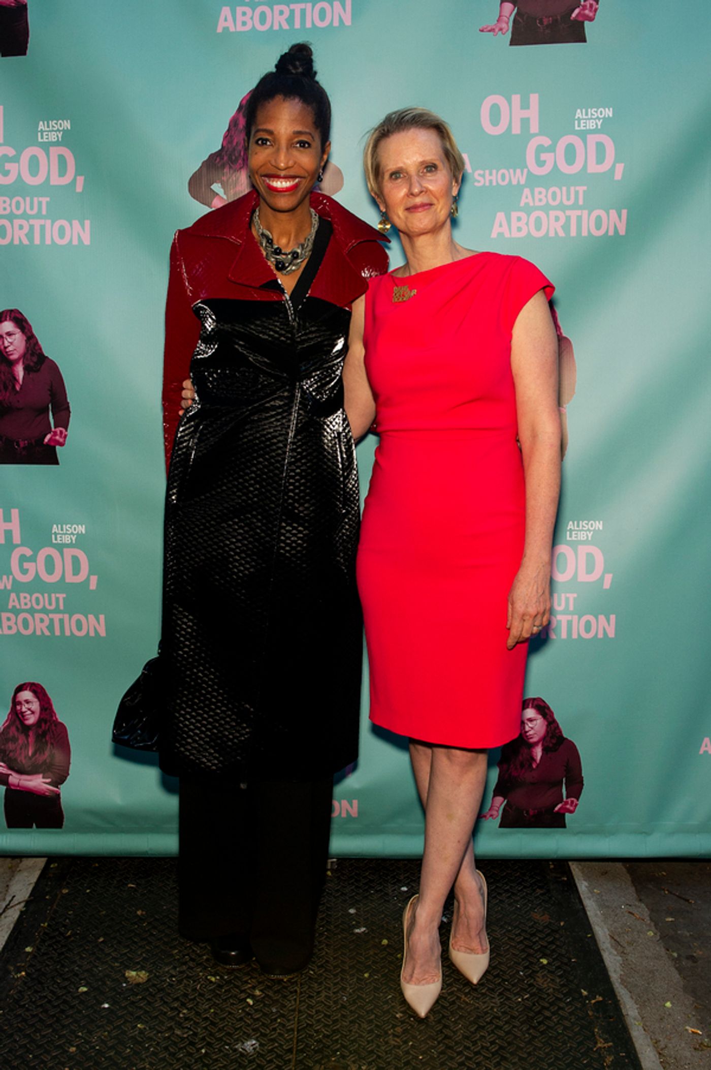 Photos: See Cynthia Nixon, Tituss Burgess & More at ALISON LEIBY: OH GOD, A SHOW ABOUT ABORTION Opening Night  Image