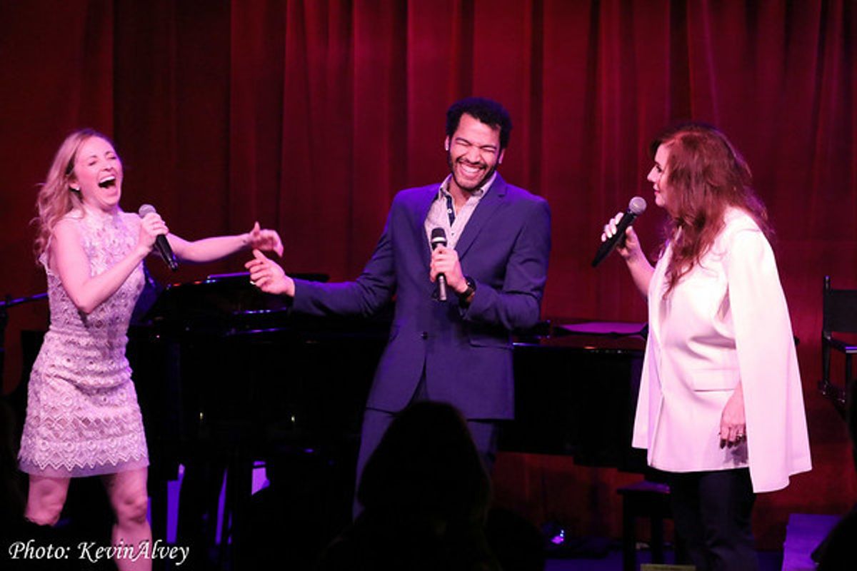 Hayley Podschun, Christian Thompson, Debbie Gravitte at 