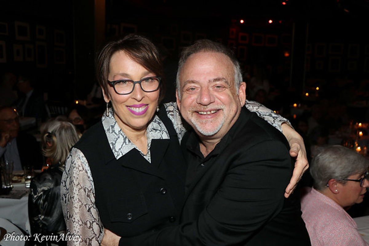 Susie Mosher, Marc Shaiman at 