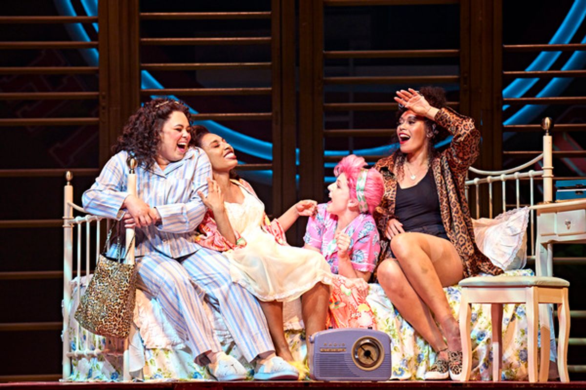 Mary Moore, Lizzy-Rose Esin-Kelly, Eloise Davies, Jocasta Almgill at 