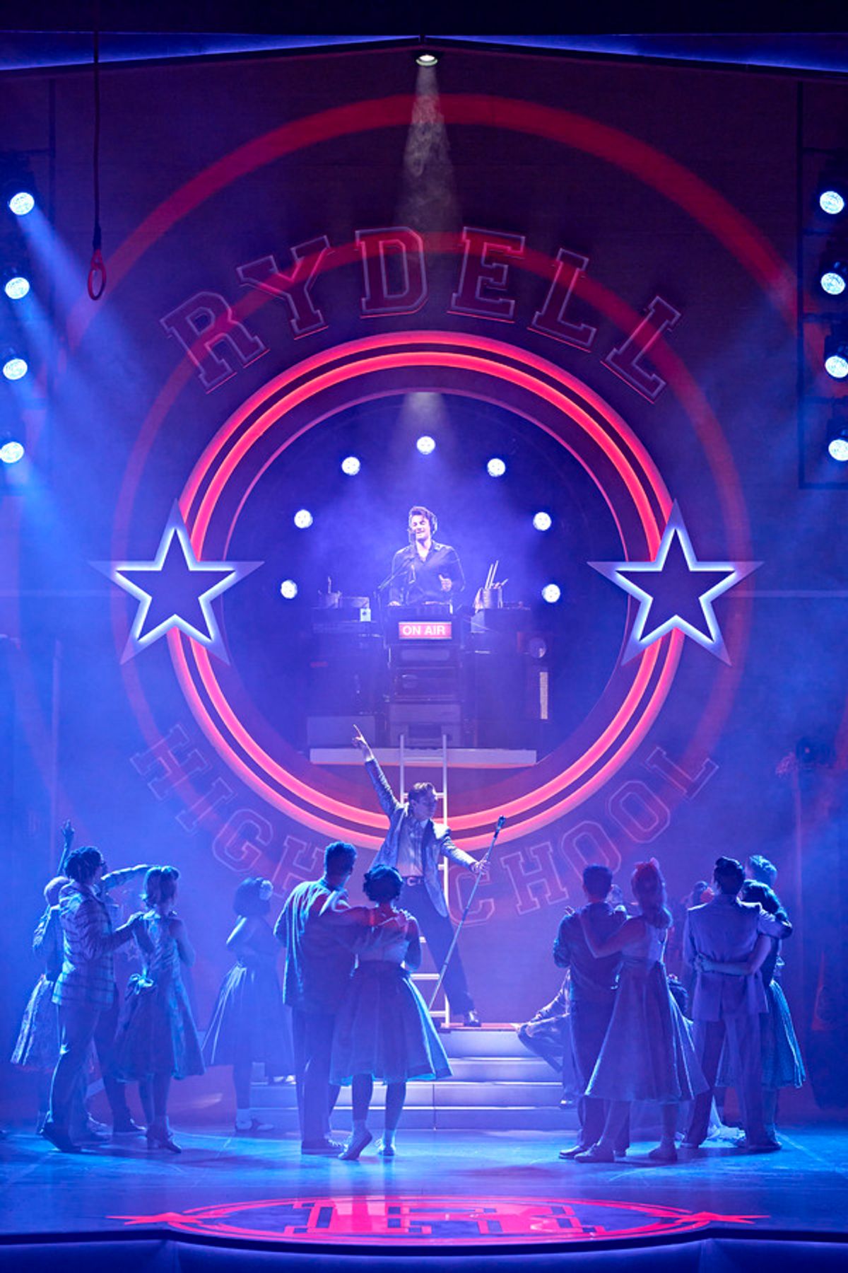 Peter Andre and cast at 