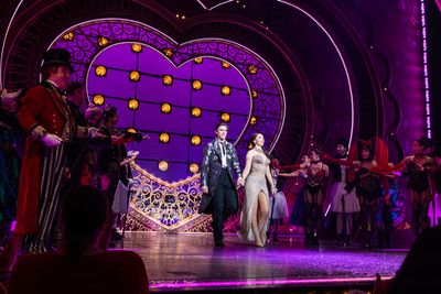 Derek Klena and Ashley Loren Photo